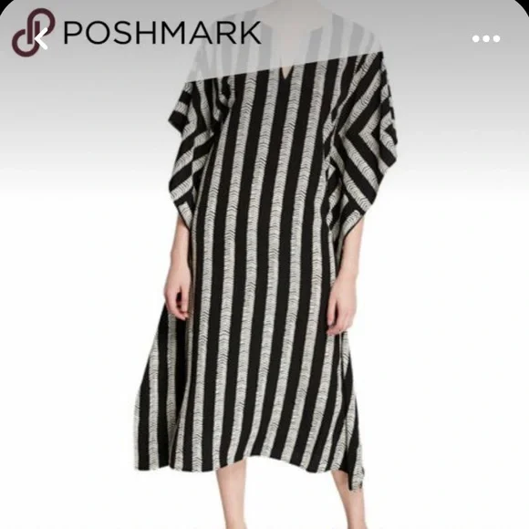 white christmas dresses Comfy Macy Merino Wool Poncho | Black & Winter White main image 1